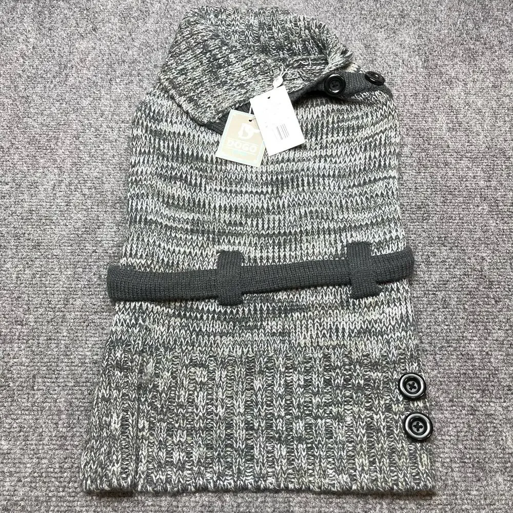 DOGO Multi-Way Turtleneck Sweater Black Size XL